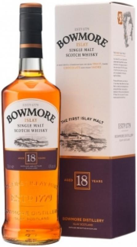 Bowmore 18 Years Old, gift box