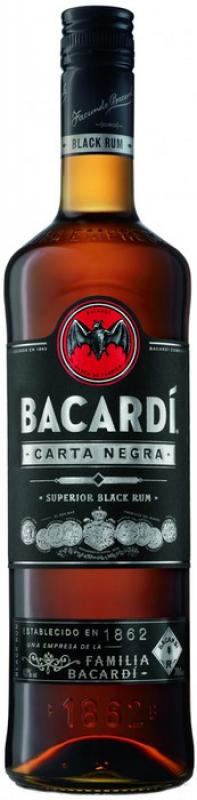 "Bacardi" Carta Negra