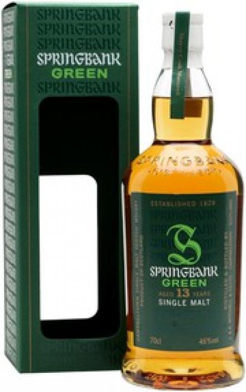 Springbank Green, 13 Years Old, gift box
