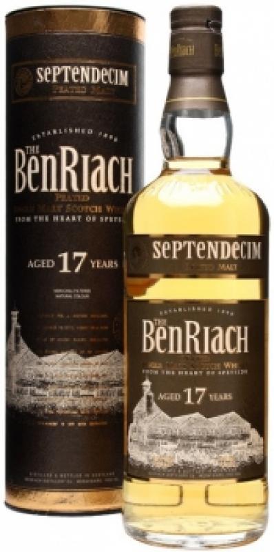 Benriach, "Septendecim" Peated, 17 Years Old, in tube
