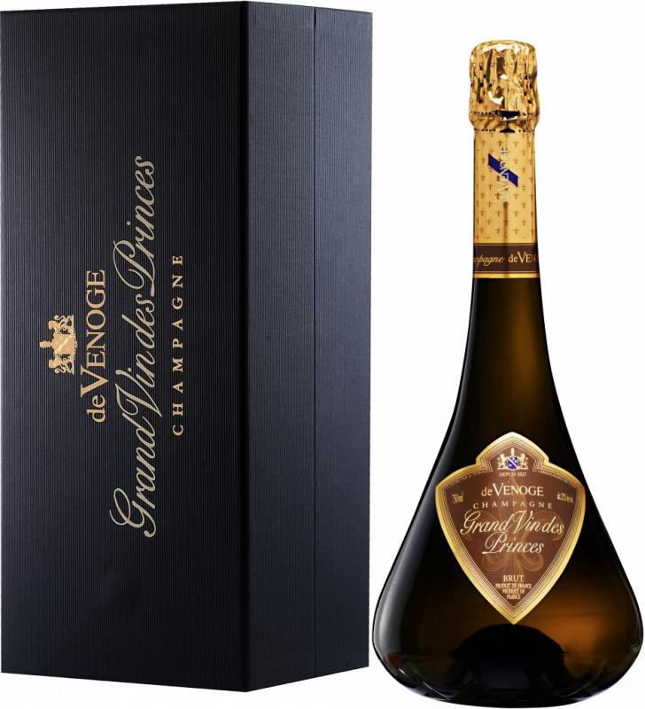 Champagne de Venoge, "Grand Vin des Princes", Champagne AOC, 1993, gift box