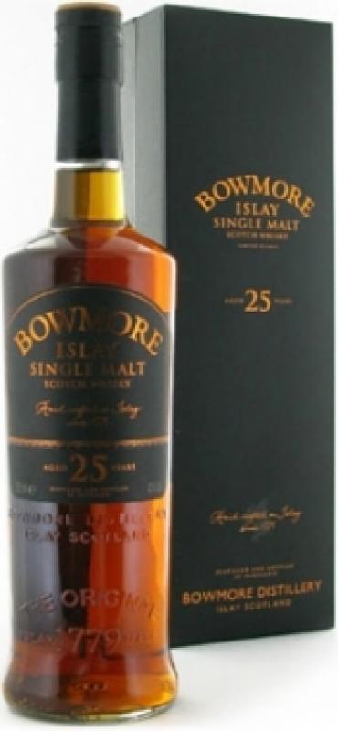 Bowmore 25 Years Old, gift box