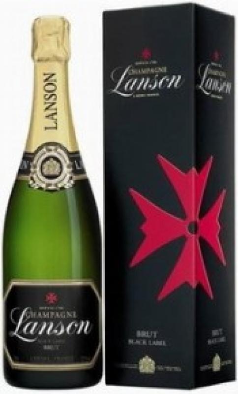 Lanson Black Label Brut, gift box