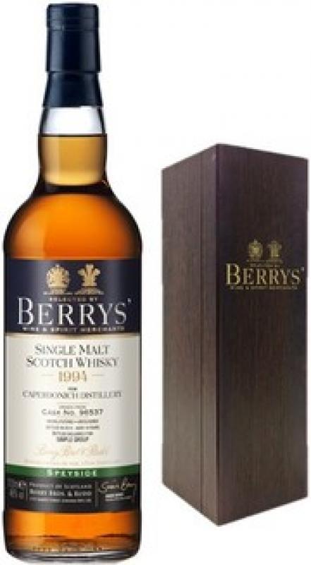 Berrys Caperdonich 1994, wooden box