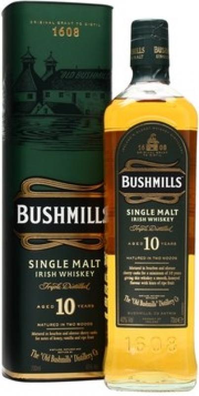 Bushmills Malt 10 Years Old, with box