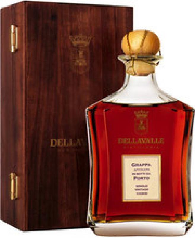 Grappa Affinata in botti da Porto (Single Vintage Casks), 2002, gift box
