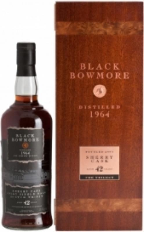 Bowmore Black 42 Years Old, gift box