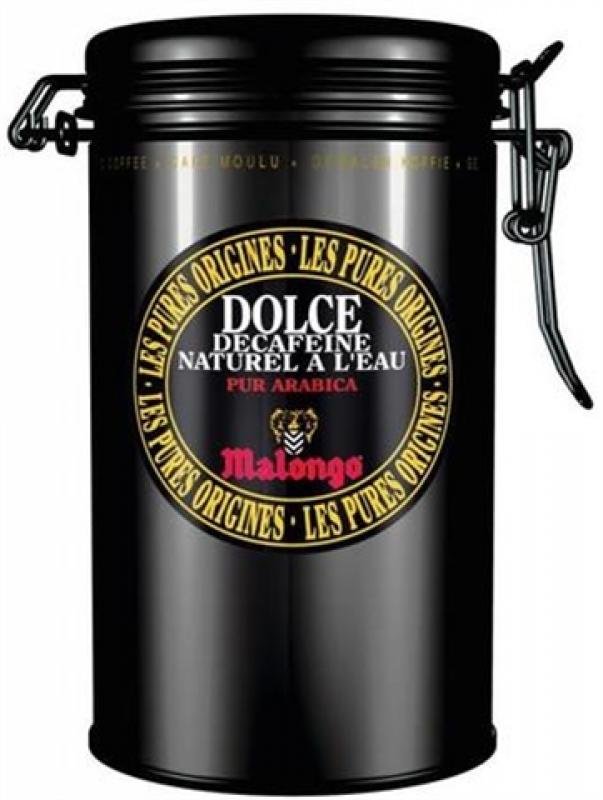 Malongo Dolce Water Decaf, молотый ж/б