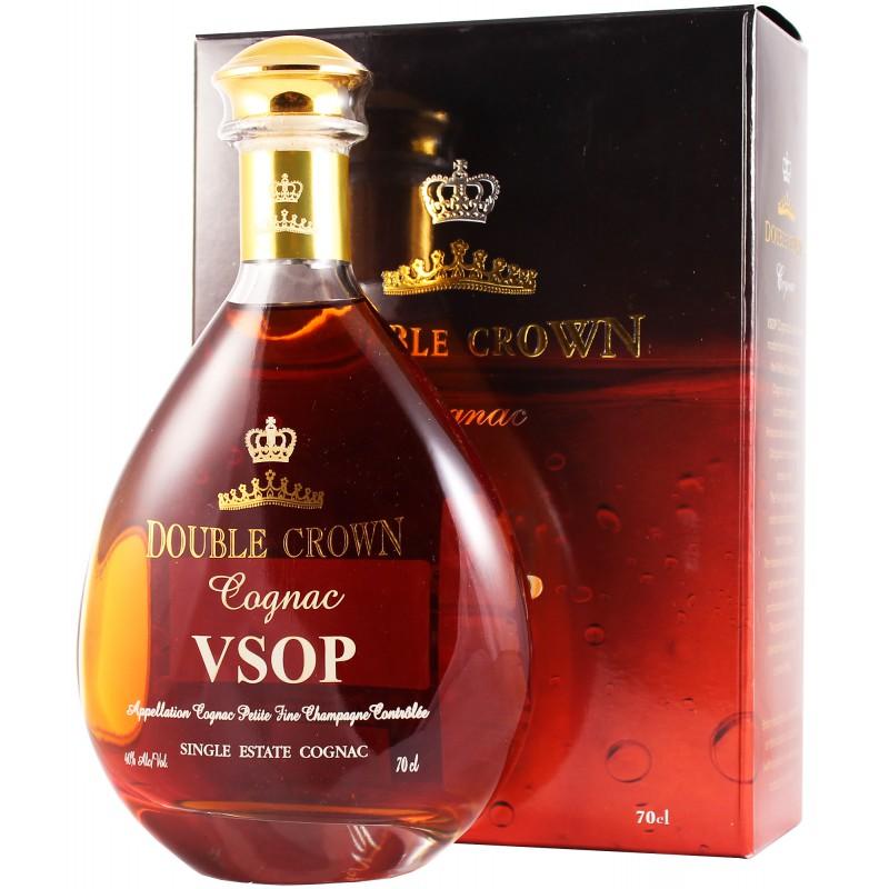 Double Crown VSOP, decanter в подарочной коробке
