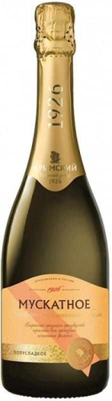 Krymsky winery, "Muskatnoe" White Semi-sweet