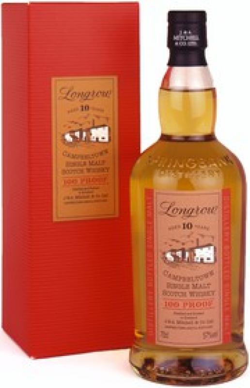 "Longrow" 100 Proof, 10 Years Old, gift box