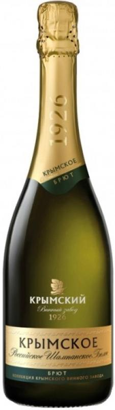 Krymsky winery, Russian Champagne "Krymskoe" Brut