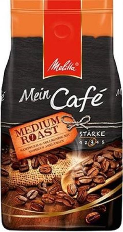 Melitta Mein Cafe Medium Roast, в зернах