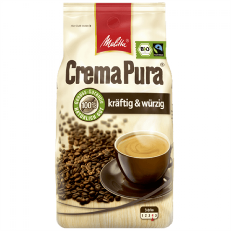 Melitta Crema Pura, зерно