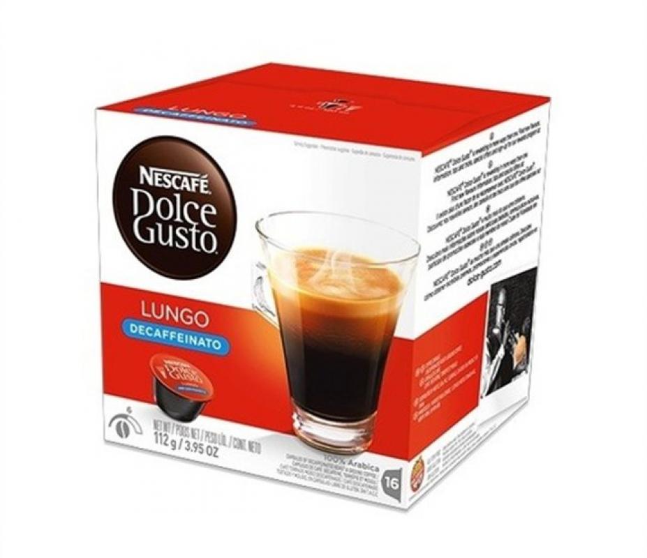 NESCAFE Dolce Gusto Lungo Decaffinato, в капсулах