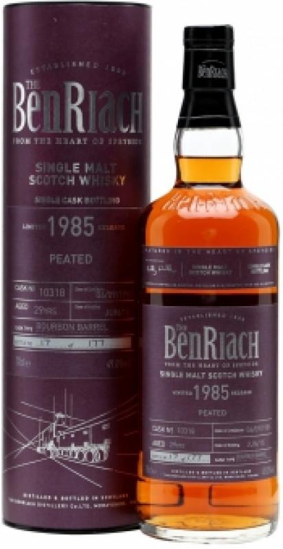 Benriach "Peated", 29 Years Old, 1985, in tube