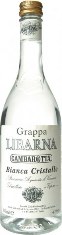 Gambarotta, Grappa "Libarna" Bianca Cristallo