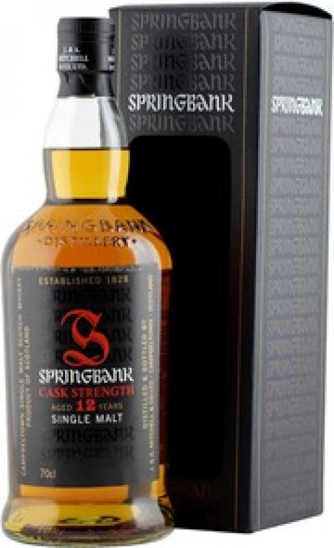 Springbank Cask Strength (54,3%), 12 Years Old, gift box