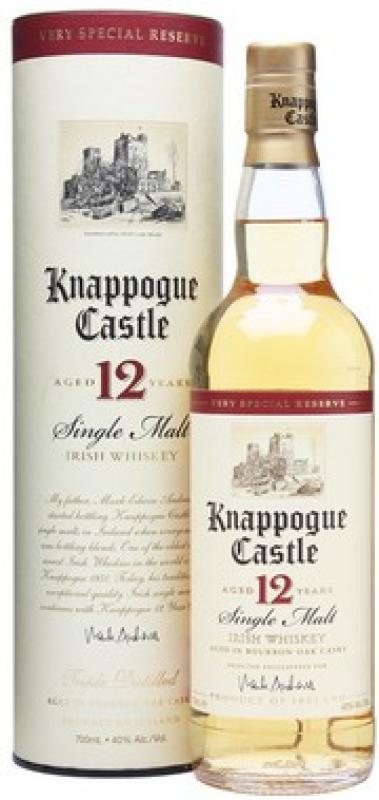 "Knappogue Castle" Single Malt, aged 12 years, in tube