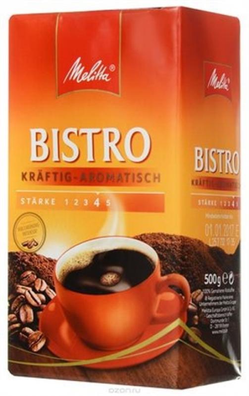 Melitta Bistro Kraftig-Aromatisch, молотый