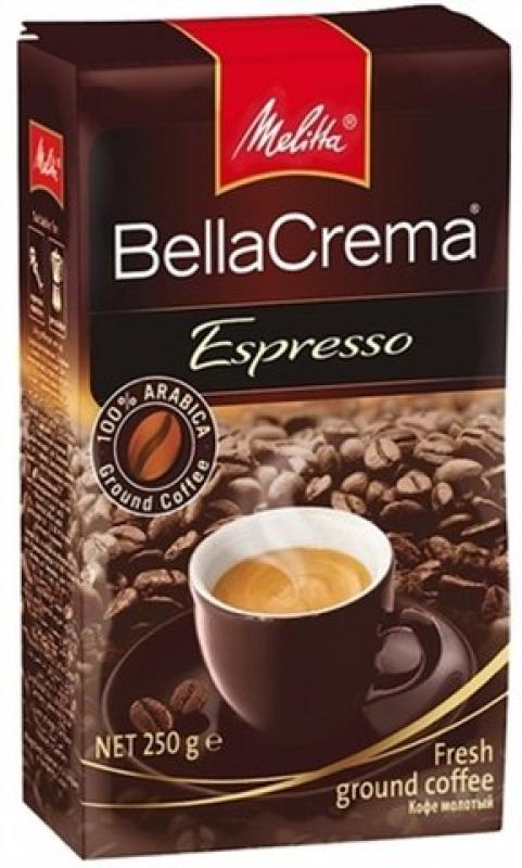 Melitta BellaCrema Espresso, молотый
