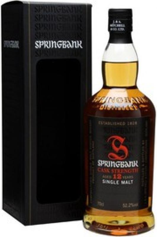 Springbank Cask Strength, 12 Year Old, gift box