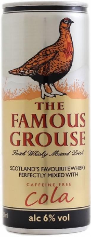 The Famous Grouse Finest & Cola, in can