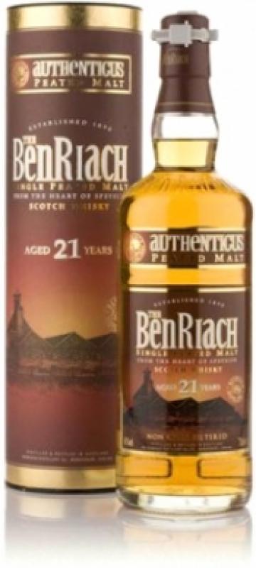 Benriach Authenticus 21 years old, In Tube
