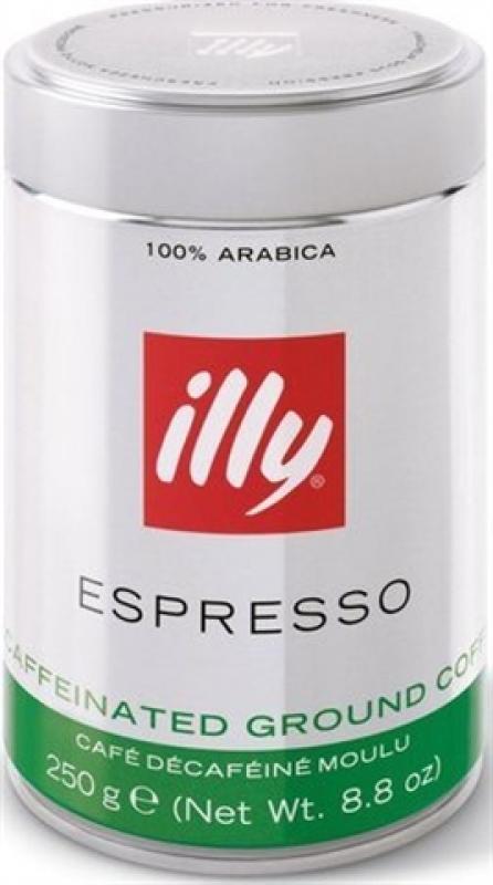 Illy Espresso Decaffeinato, молотый