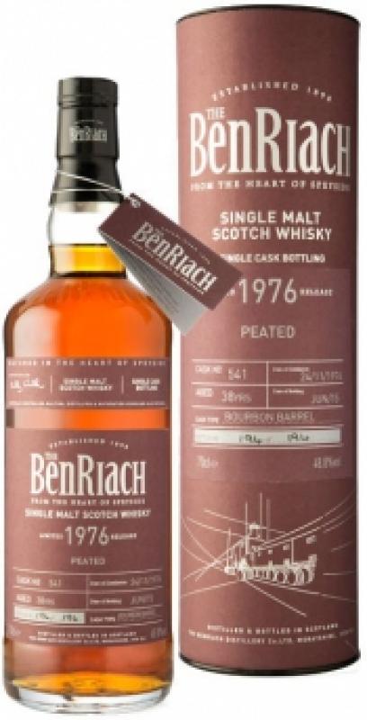 Benriach "Peated", 38 Years Old, 1976, in tube