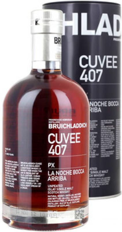 Bruichladdich, "Cuvee 407" PX, 21 Years Old, in tube