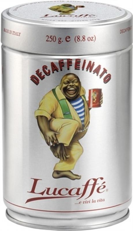 Lucaffe Decaffeinato, в зернах ж/б