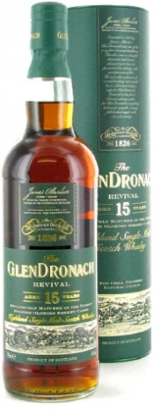 Glendronach Revival 15 years old, In Tube