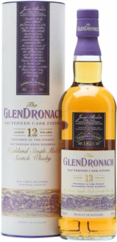 Glendronach "Sauternes Finish", 12 Years Old, in tube