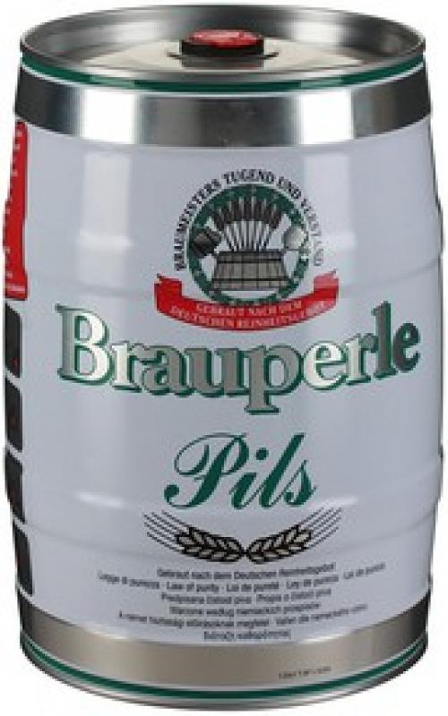 "Brauperle" Pils, mini keg