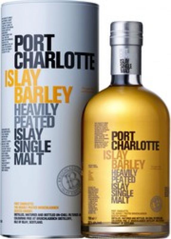 Bruichladdich, "Port Charlotte" Islay Barley, 2008, metal tube