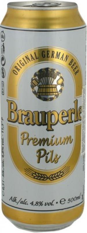 "Brauperle" Premium Pils, in can