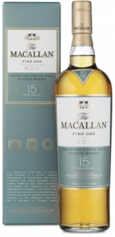 Macallan Fine Oak 15 Years Old, with box
