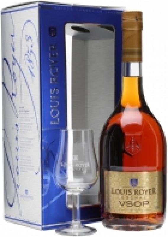 Louis Royer V.S.O.P.  в подарочной коробке с бокалом