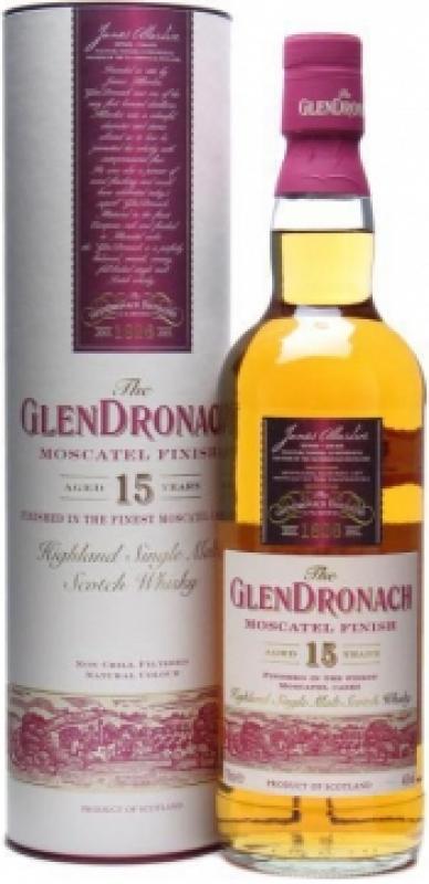 Glendronach "Moscatel Finish" 15 years old, in tube