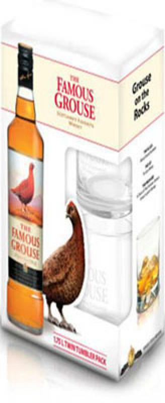 The Famous Grouse & glass