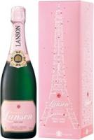 Lanson, "Rose Label" Brut Rose, gift box "City"