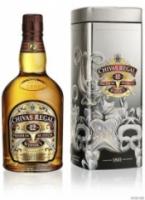 Chivas Regal 12 years old, with New Year metal box