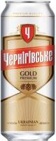 "Chernigivske" Gold Premium, in can