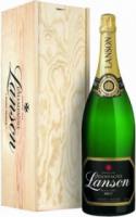 Lanson, "Black Label" Brut, wooden box