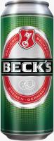 "Beck's", in can