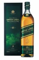 Green Label Vatted Malt 15 years old, with box