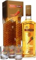 Nemiroff Honey Pepper, gift box with 3 glasses