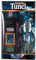"Tunel" Red, gift box with spoon & glass