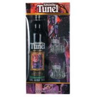 "Tunel" Black, gift box with two glasses